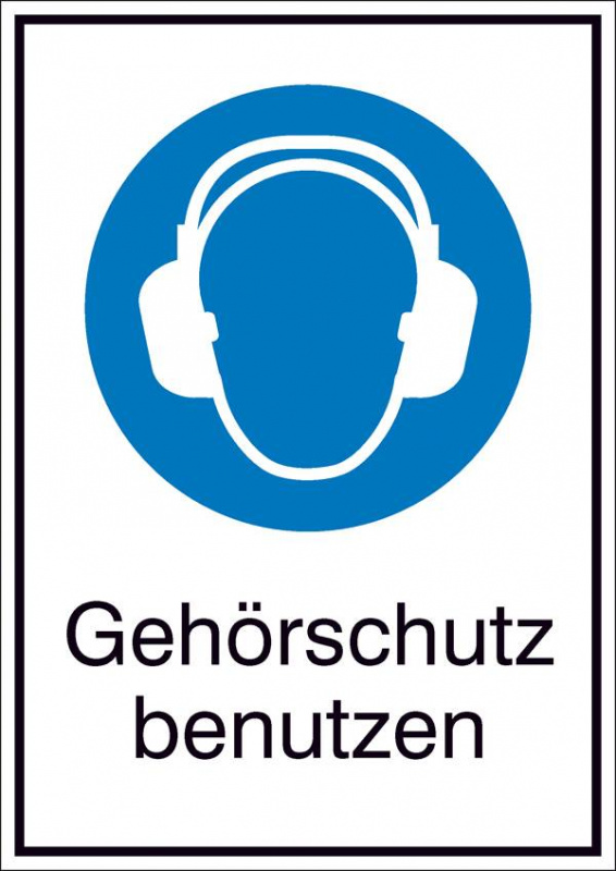 купить Gebotsschild Gehoerschutz benutzen Gehoerschutz benu