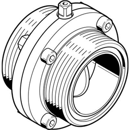 купить VZFB-SZ-21/2"-TT-V2V2V Festo Поворотный затвор пищевой / 00991458