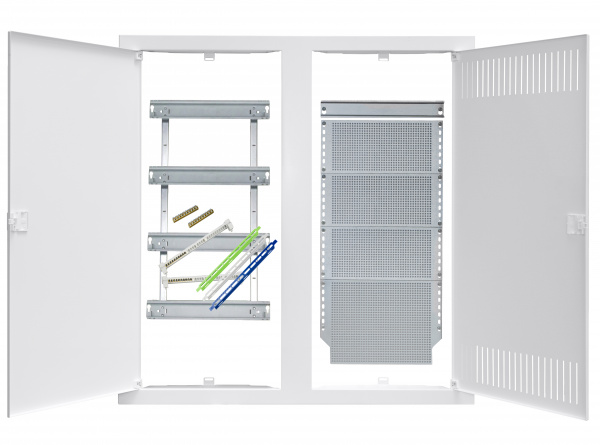 купить BK0856042F Schrack Technik Media-Kombiverteiler Rahmen und Türen, horizontal 4-reihig