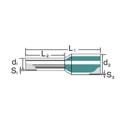 купить Weidmueller 9028580000 Aderendhuelse 1 x 0.75 mmВІ x