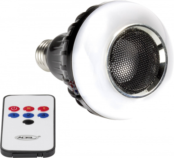 купить LED Party-Leuchtmittel mit Lautsprecher    8 W Mul