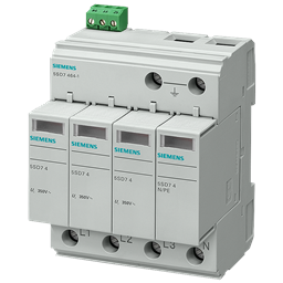 купить 5SD7464-1 Siemens SURGE ARR.C/T2/II 350V TN-S/TT RD / SENTRON Surge protection device / Surge arrester