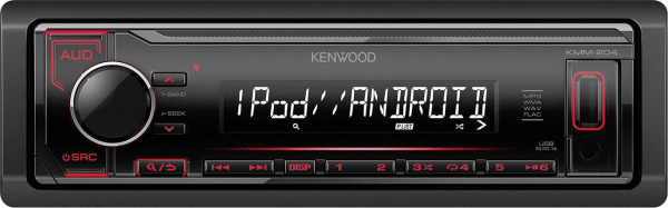 купить Kenwood KMM-204 Autoradio Anschluss fuer Lenkradfer