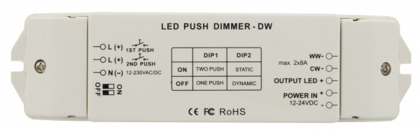 купить LILC011002 Schrack Technik LED Push Dimmer DW (Dynamic White)