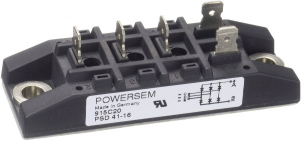 купить POWERSEM PSD 31-16 Brueckengleichrichter Figure 5 1