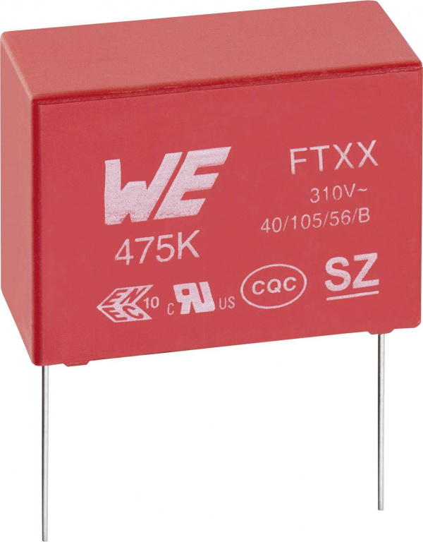 купить Wuerth Elektronik WCAP-FTXX 890334025027CS 1 St. En