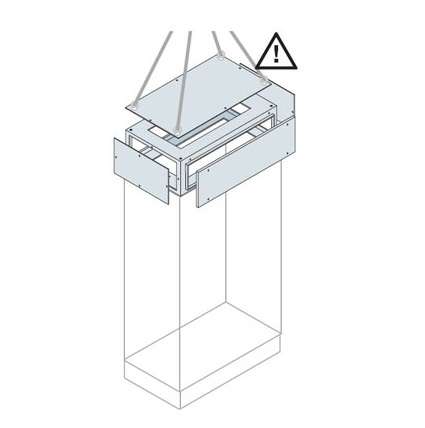 купить Контейнер каб. верхний 800х800мм ABB ER8080K