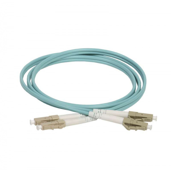 купить Патч-корд оптический коммутационный соединительный для многомодового кабеля (MM); 50/125 (OM3); LC/UPC-LC/UPC (Duplex) (дл.30м) ITK FPC5003-LCU-LCU-C2L-30M