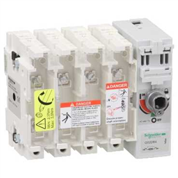 купить GS2DB4 Schneider Electric TeSys GS - выключатель-разъединитель-предохранитель 4P, 32А