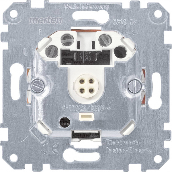 купить Merten 574697 Taster-Einsatz  Aluminium