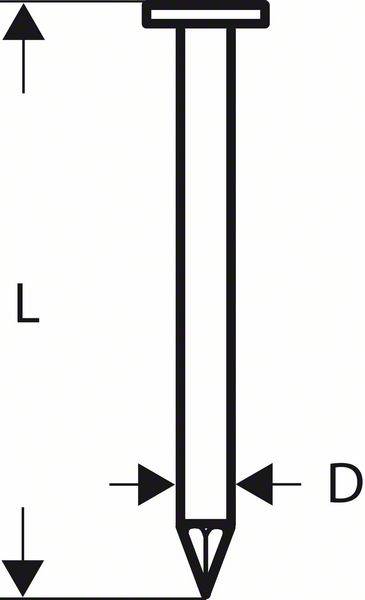 купить Rundkopf-Streifennagel SN21RK 90 3,1 mm, 90 mm, bl