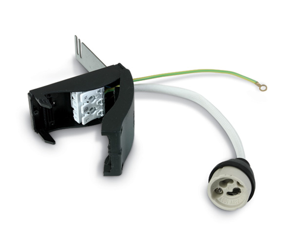 купить LID15213 Schrack Technik GU10 Sockel mit Halter und Verbindungsstecker