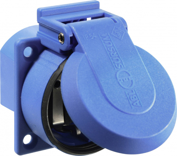 купить as - Schwabe 45085  Einbau-Steckdose   IP54 Blau