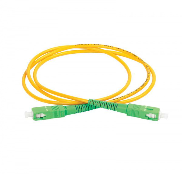 купить Патч-корд оптический коммутационный соединительный для одномодового кабеля (SM); 9/125 (OS2); SC/APC-SC/APC (Simplex) (дл.30м) ITK FPC09-SCA-SCA-C1L-30M