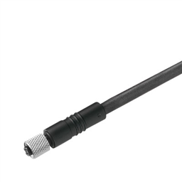 купить 1873250150 Weidmueller Sensor-actuator Cable (assembled) / Sensor-actuator Cable (assembled), One end without connector, M5, No. of poles: 4, Cable length: 1.5 m, Female socket, straight