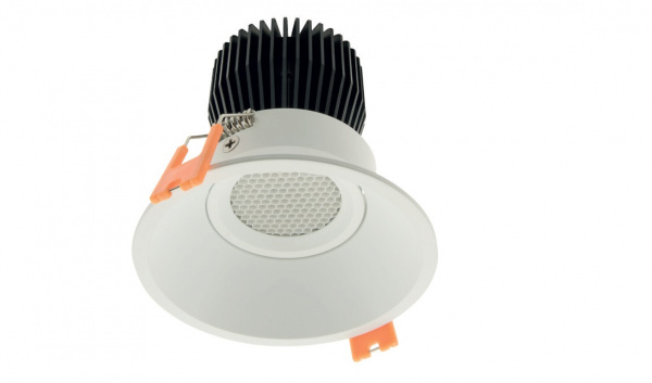 купить LILD959236 Schrack Technik LED Downlight 95 High Output WW (Warm Weiss), Schwarz, IP43