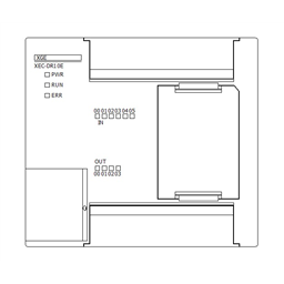 купить XEC-DR10E LSIS Compact type main Unit(IEC language)