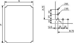 купить Schneider Electric NSYMPP43 Montageplatte (L x B)