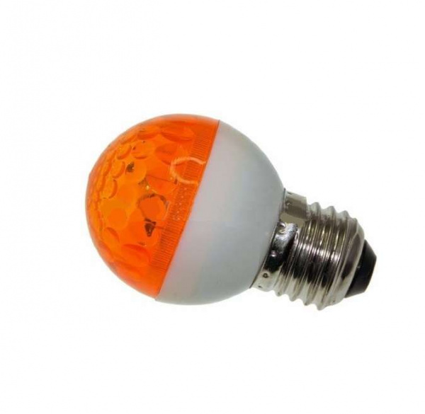 купить Строб-лампа 5млн вспышек E27 12Вт 220В IP54 50мм оранж. Neon-Night 411-121