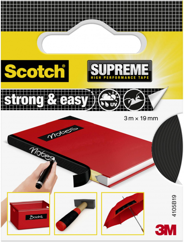 купить 3M Strong & Easy 4105B19 Gewebeklebeband ScotchВ® S