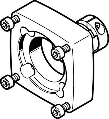 купить FESTO Axialbausatz 1983122 EAMM-A-P5-28B-40P    1