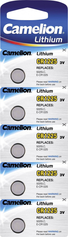 купить Camelion CR1225 Knopfzelle CR 1225 Lithium 50 mAh