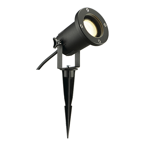 купить LI227410 Schrack Technik NAUTILUS SPIKE XL, GU10 11W, inkl. Kabel & Stecker, schwarz