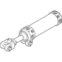 купить DWC-63-150-Y-AB Festo Цилиндр на шарнирах / 00991235_M