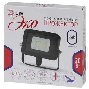 купить Прожектор светодиодный LPR-20-6500К-М SMD Eco Slim ЭРА Б0027789