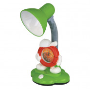 купить Светильник детский Camelion KD-388 C05 40W E27 зеленый (Часы)