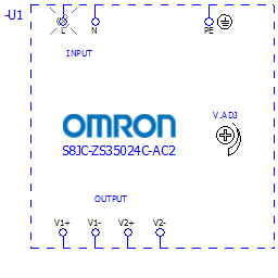 купить S8JC-ZS35024C-AC2 Omron Power supplies, Single-phase, S8JC