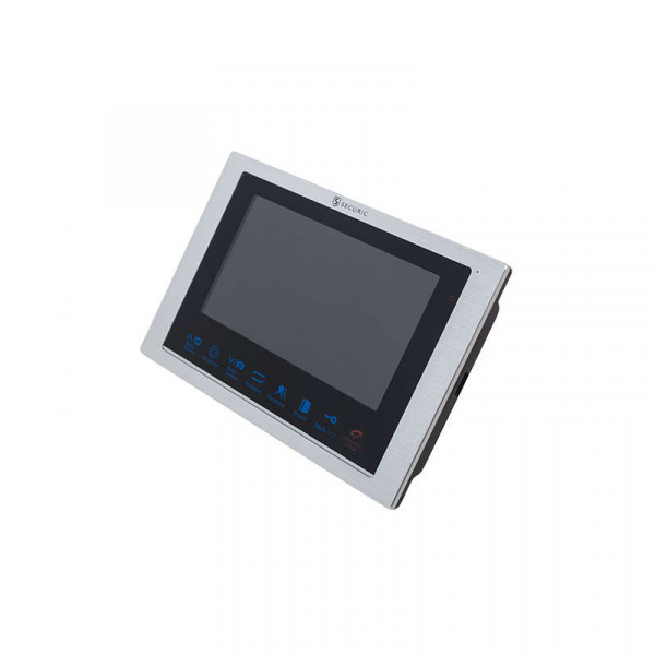 купить Монитор видеодомофона цветной 7дюйм формата AHD с сенсорным упралением с детектором движения функцией фото/видеозаписи (модель AC-336) SECURIC 45-0336