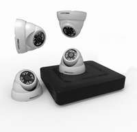купить Комплект видеонаблюдения на 4 внутр. камеры AHD-M (без HDD) PROCONNECT 45-0403