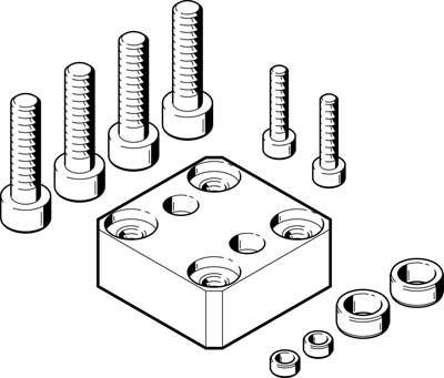 купить FESTO Adapter 192708 HAPG-39-S1    1 St.