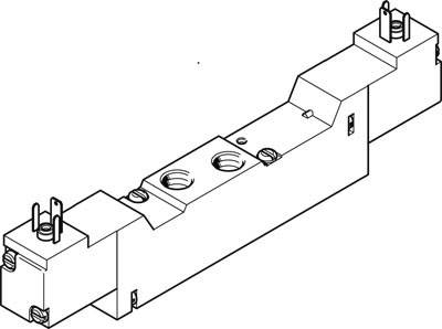 купить FESTO Magnetventil 173107 MEBH-5/3G-1/8-P-B-230AC