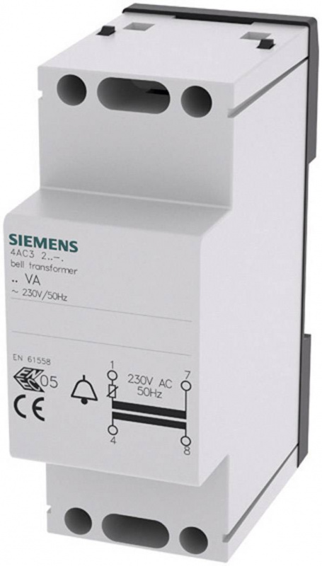 купить Siemens 4AC3208-1 Klingel-Transformator 8 V/AC, 12