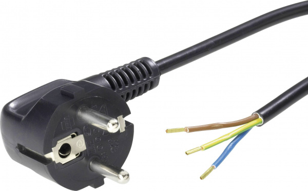 купить LAPP 70261150 Strom Anschlusskabel  Schwarz 3 m