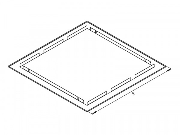 купить DW4HR5 Schrack Technik Unterputz Kombinationsrahmen für Heimverteiler 5, RAL9003