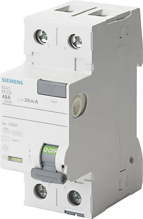 купить Siemens 5SV3417-6 FI-Schutzschalter    2polig 80 A