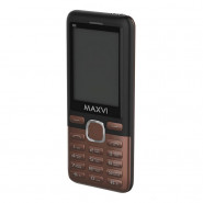 купить Мобильный телефон Maxvi M6 coffee (2873) 2.4/2 SIM/32Mb+32Mb/кофе