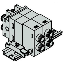 купить VQ1000-FPG-C6C6-F SMC VQ1000/2000 Double Check Block, Separate Type