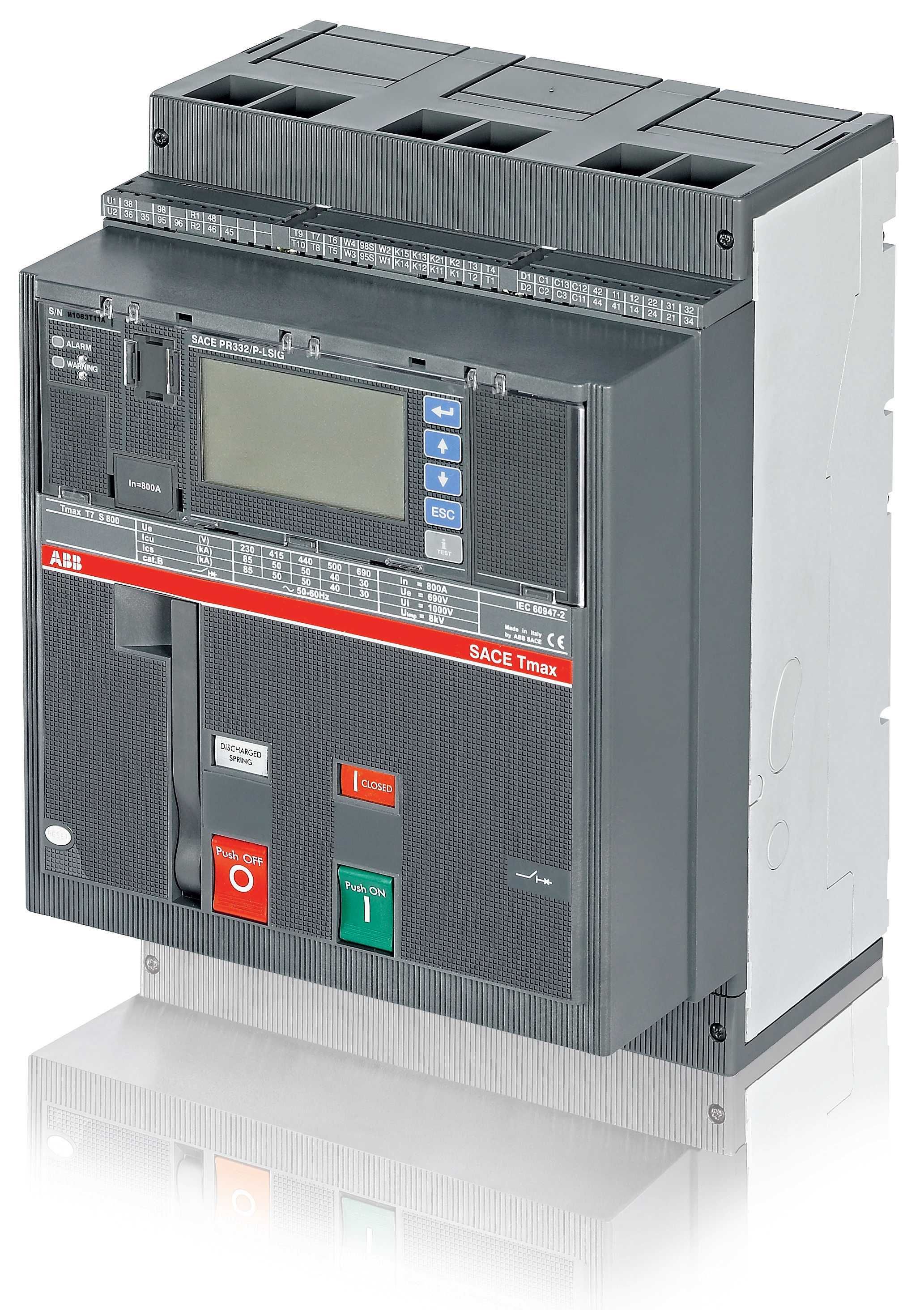 купить Выключатель автоматический T7H 1600 PR332/P LI 1600 3p F F M+PR330/V+измерения с внешнего подключения+PR330/D-M