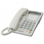 купить Телефон Panasonic KX-TS2368RUW белый,2-х линейный,ЖК дисплей