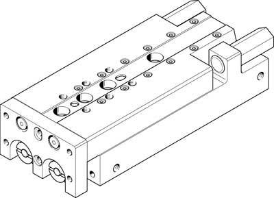 купить FESTO Mini-Schlitten 170565 SLT-16-80-P-A Gehaeusem