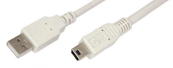 купить Шнур mini USB (male) - USB-A (male) 3м Rexant 18-1136