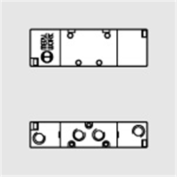 купить 7010011300 Metal Work 70 series valve pneumatic couplings 1/8" 5/2 differential