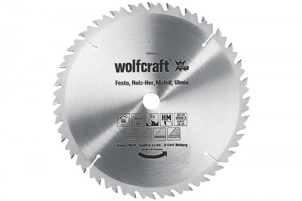 купить Wolfcraft  6660000 Hartmetall Kreissaegeblatt 250 x