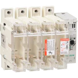 купить GS2LL4 Schneider Electric TeSys GS - Выключатель-разъединитель-предохранитель 4P, 160A