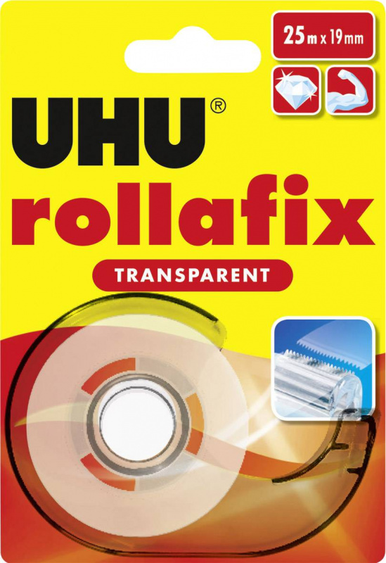 купить UHU rollafix 36965 Klebeband  Transparent (L x B)