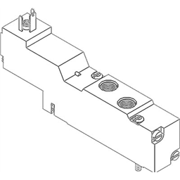 купить MEBH-5/2-1/8-P-L-S-B-230AC Festo Распределитель с электроуправлением / 00991026